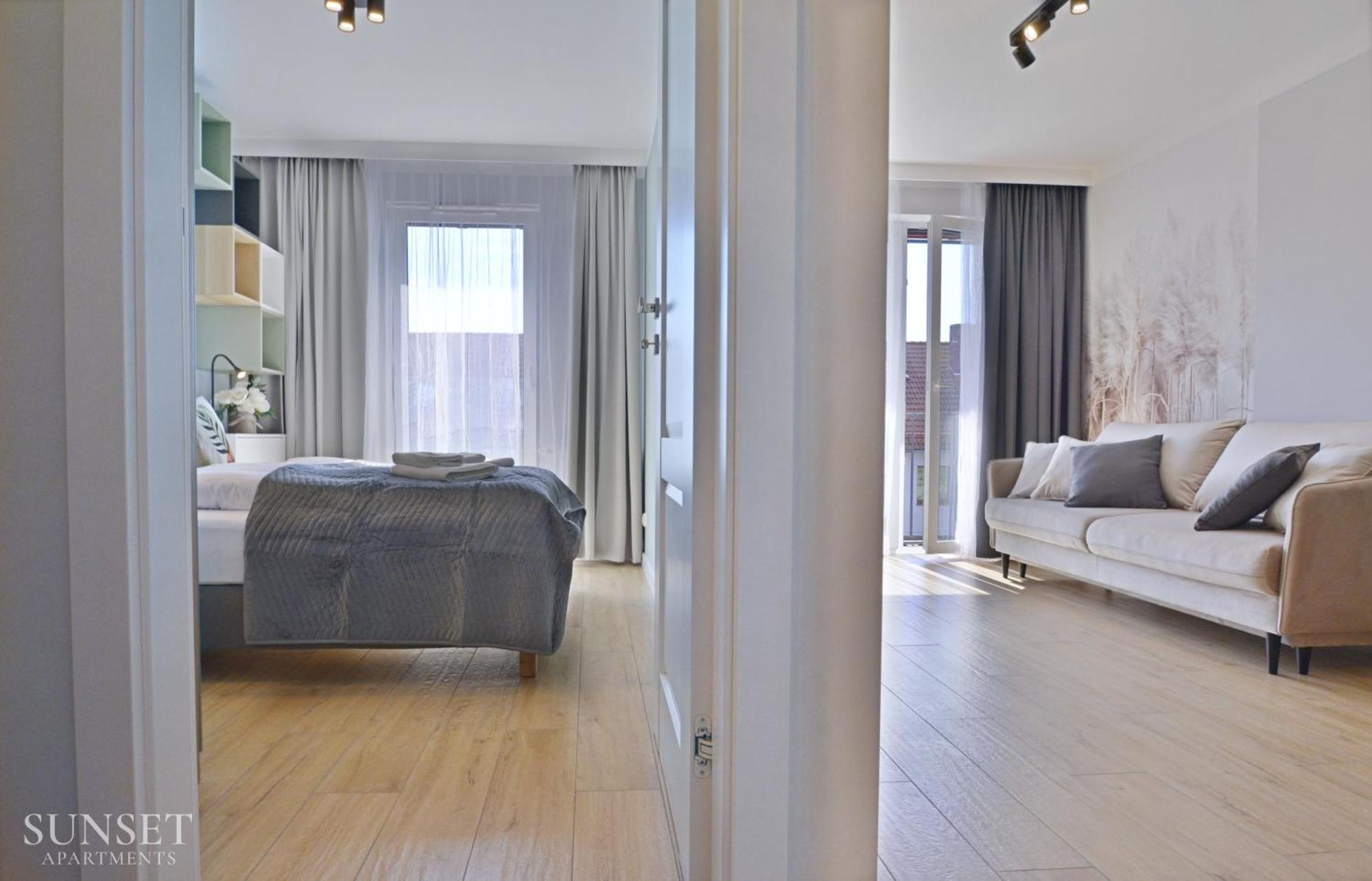 Sunset Apartments - Roosevelta - Premium - Garaz 斯维诺乌伊希切 外观 照片